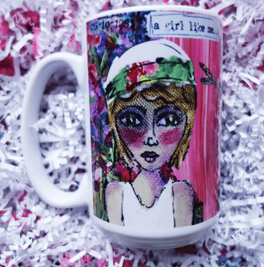 A Girl Like Me Art A Girl Like Me Art Trip Over My Amazingness Coffee Mug - Little Miss Muffin Children & Home