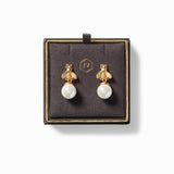 Julie Vos Julie Vos Bee Pearl Drop Earring - Little Miss Muffin Children & Home