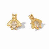 Julie Vos - Julie Vos Bee Luxe Earrings with Cubic Zirconia Stones - Little Miss Muffin Children & Home