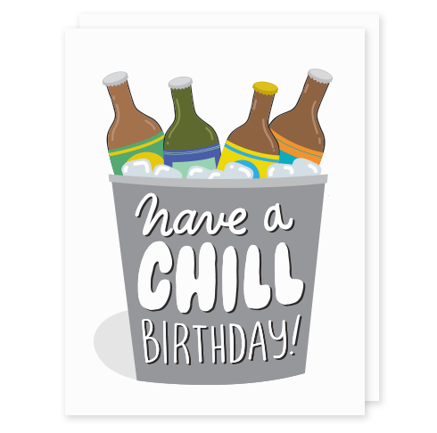 Seriously Shannon Seriously Shannon Chill Birthday Greeting Card - Little Miss Muffin Children & Home