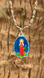 Saints for Sinners Saints for Sinners St. Bernadette Hand Painted Medallion - Little Miss Muffin Children & Home