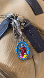 Saints For Sinners Saints For Sinners Saint Bernadine of Siena Hand Painted Medal - Little Miss Muffin Children & Home