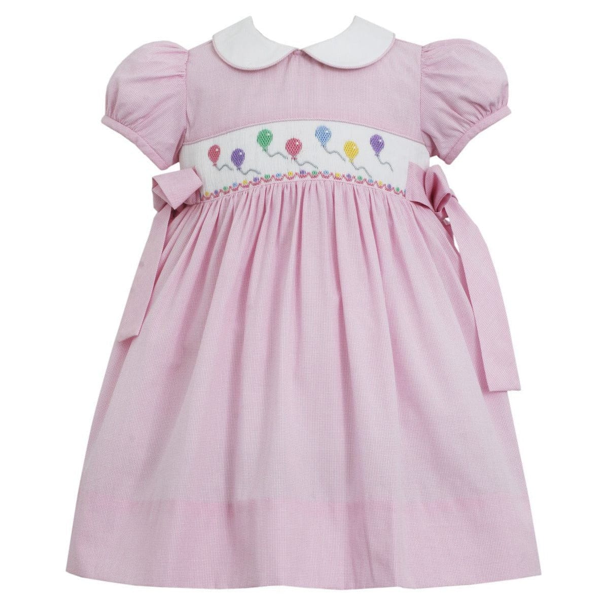 Petit Bebe Petit Bebe Birthday Balloons Dress with Bows - Little Miss Muffin Children & Home