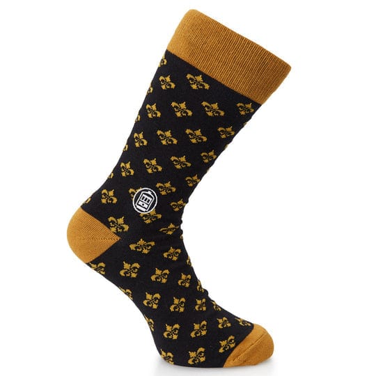 Bonfolk Bonfolk Black & Gold Socks - Little Miss Muffin Children & Home