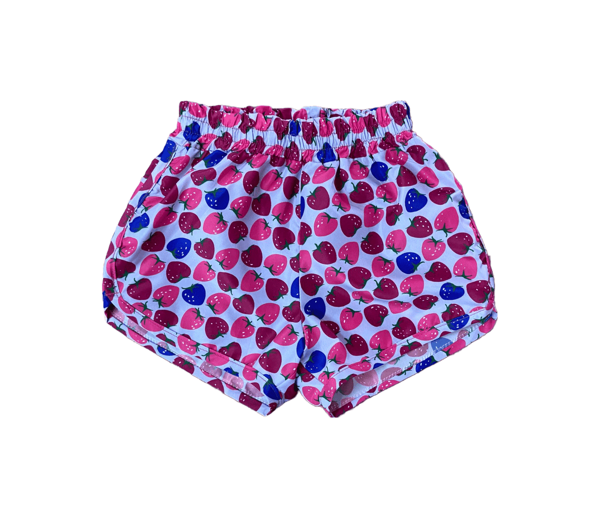 Bon Temps Boutique Bon Temps Boutique Strawberries Kenzie Girls Shorts - Little Miss Muffin Children & Home