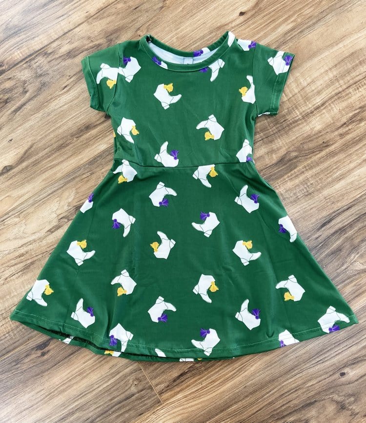 Bon Temps Boutique Bon Temps Boutique Marching Boot Charlotte Dress - Little Miss Muffin Children & Home