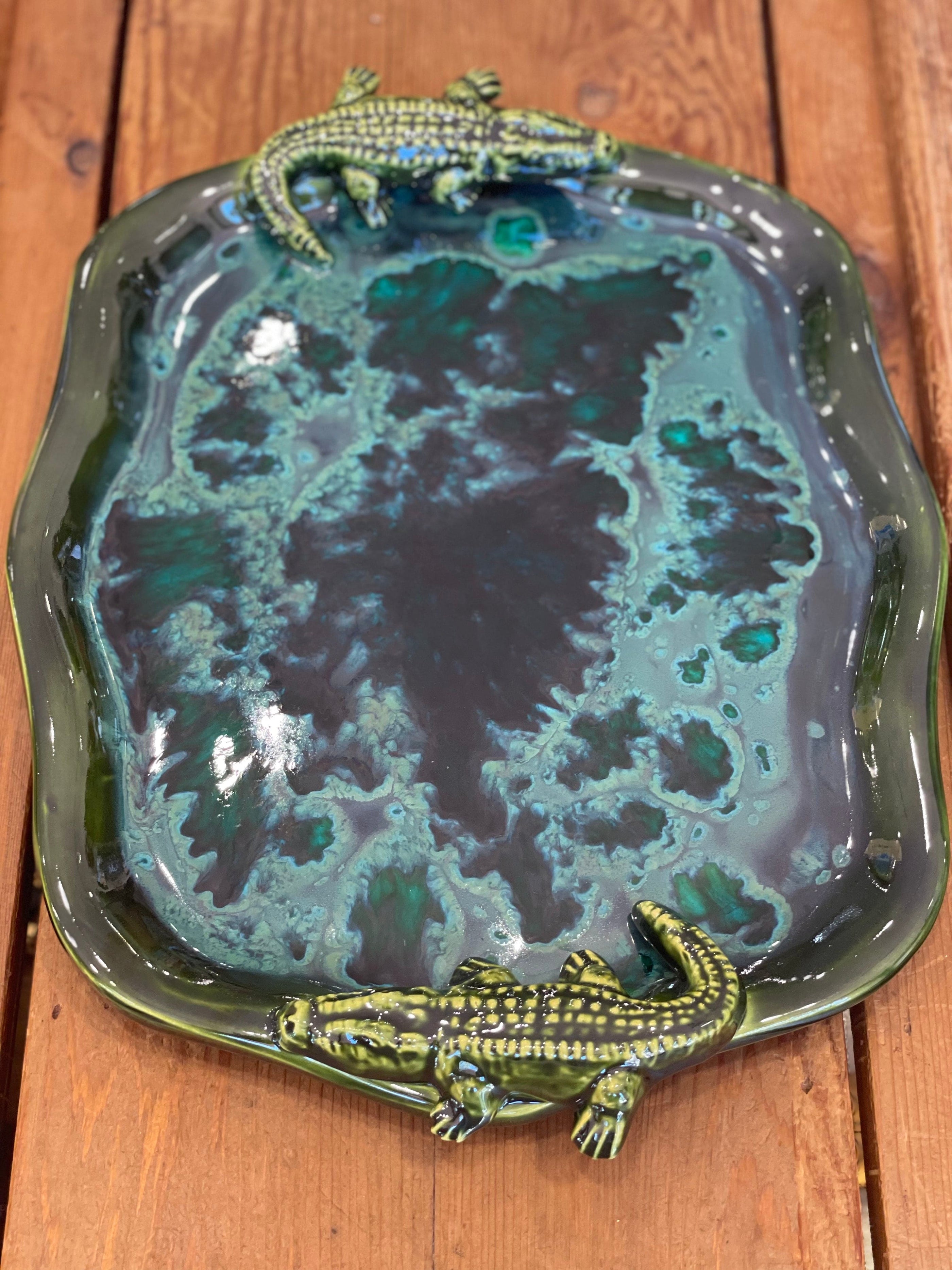 Slip Into Clay Slip Into Clay Alligator Tray - Little Miss Muffin Children & Home