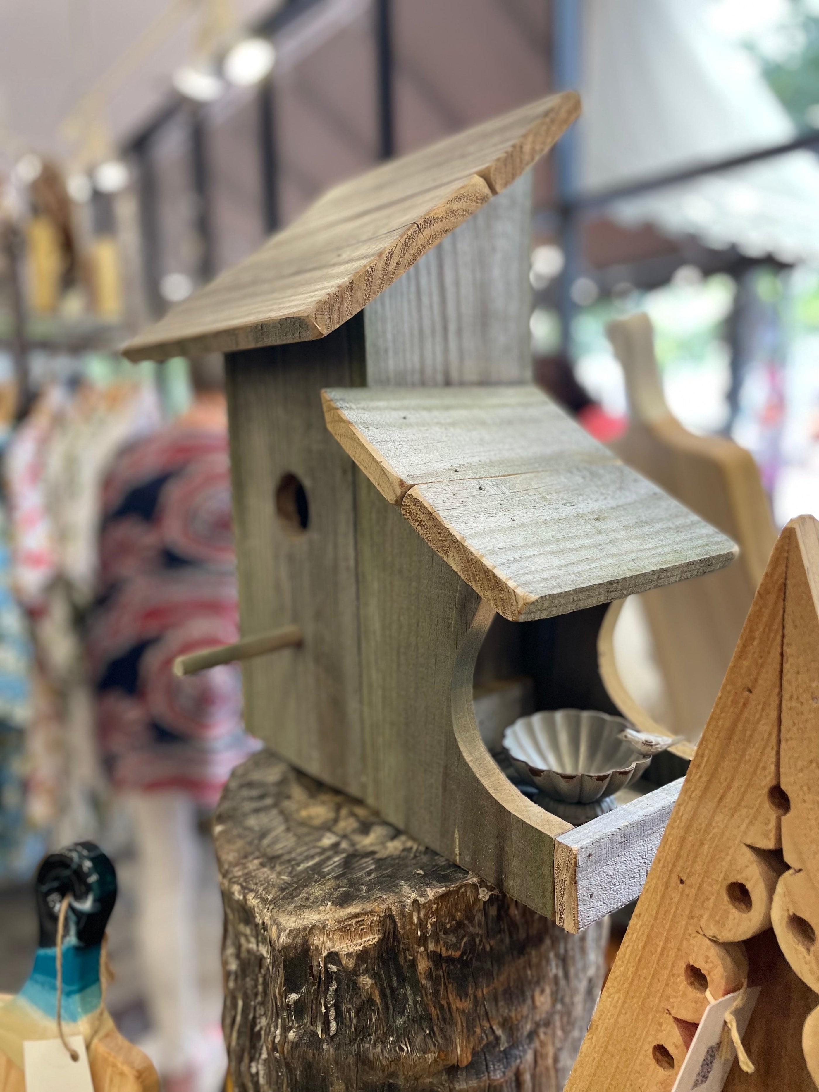 Nola Birdhouses Nola Birdhouses Side Porch Birdhouse - Little Miss Muffin Children & Home