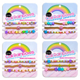 Top Trenz Top Trenz Cali Rainbows Beaded Bracelet - Little Miss Muffin Children & Home