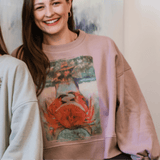 Whereable Art Whereable Art Cancer Sweatshirt - Little Miss Muffin Children & Home