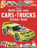 Usborne - Usborne Build Your Own Cars and Trucks Sticker Book - Little Miss Muffin Children & Home