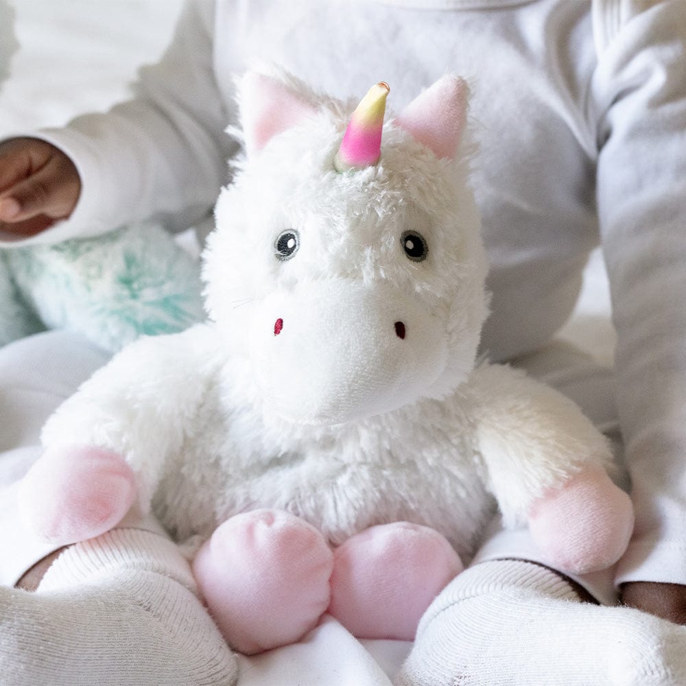 Warmies Warmies 13" White Unicorn Plush Toy - Little Miss Muffin Children & Home