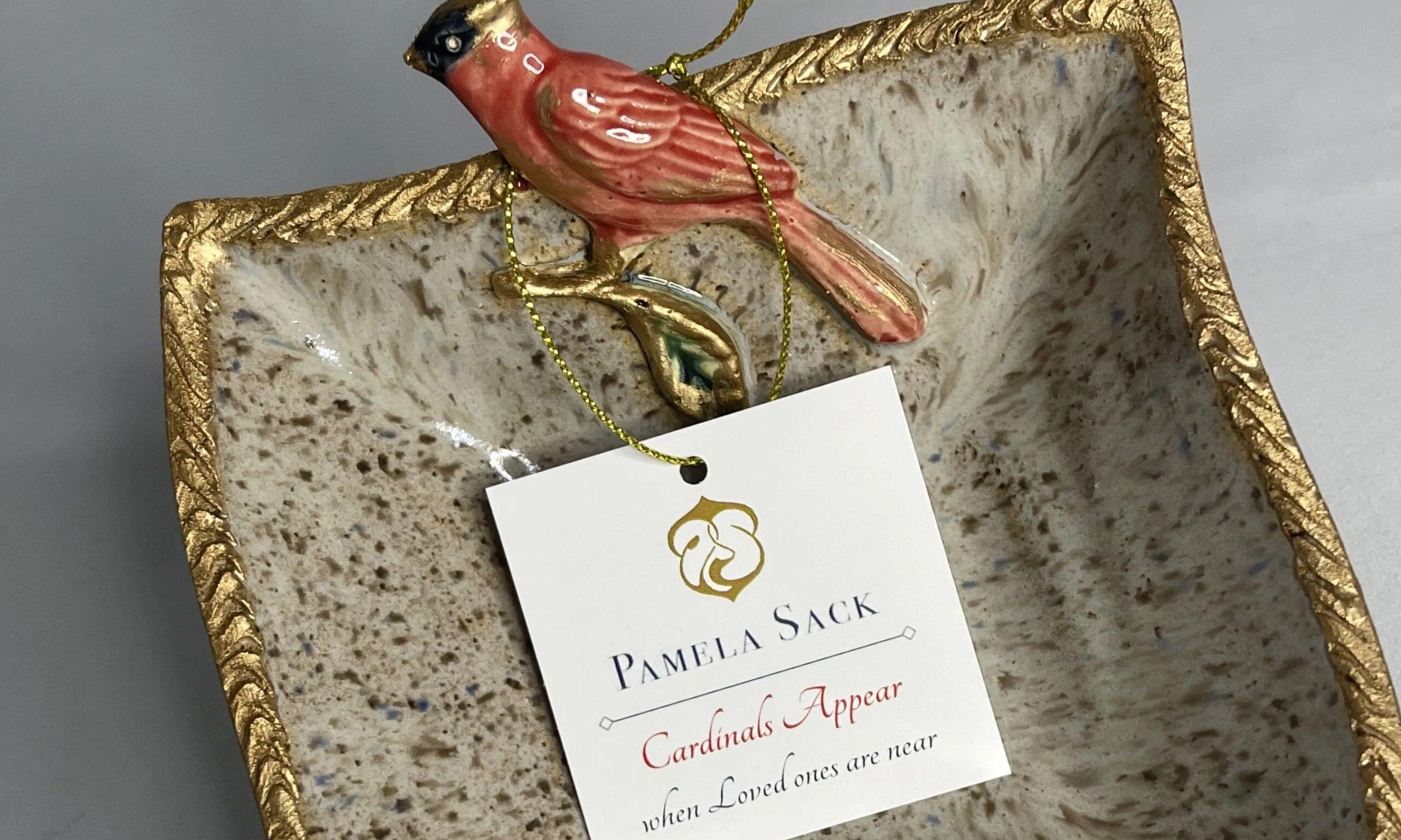 Pamela Sack Pottery Pamela Sack Pottery Cardinal Bowl - Little Miss Muffin Children & Home