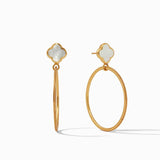 Julie Vos - Julie Vos Chloe Cirque Earrings with Mother of Pearl Stones - Little Miss Muffin Children & Home
