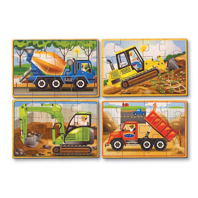 Melissa & Doug Melissa & Doug Construction Jigsaw Puzzles in a Box - Little Miss Muffin Children & Home