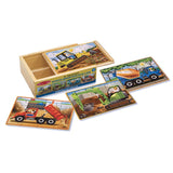 Melissa & Doug Melissa & Doug Construction Jigsaw Puzzles in a Box - Little Miss Muffin Children & Home