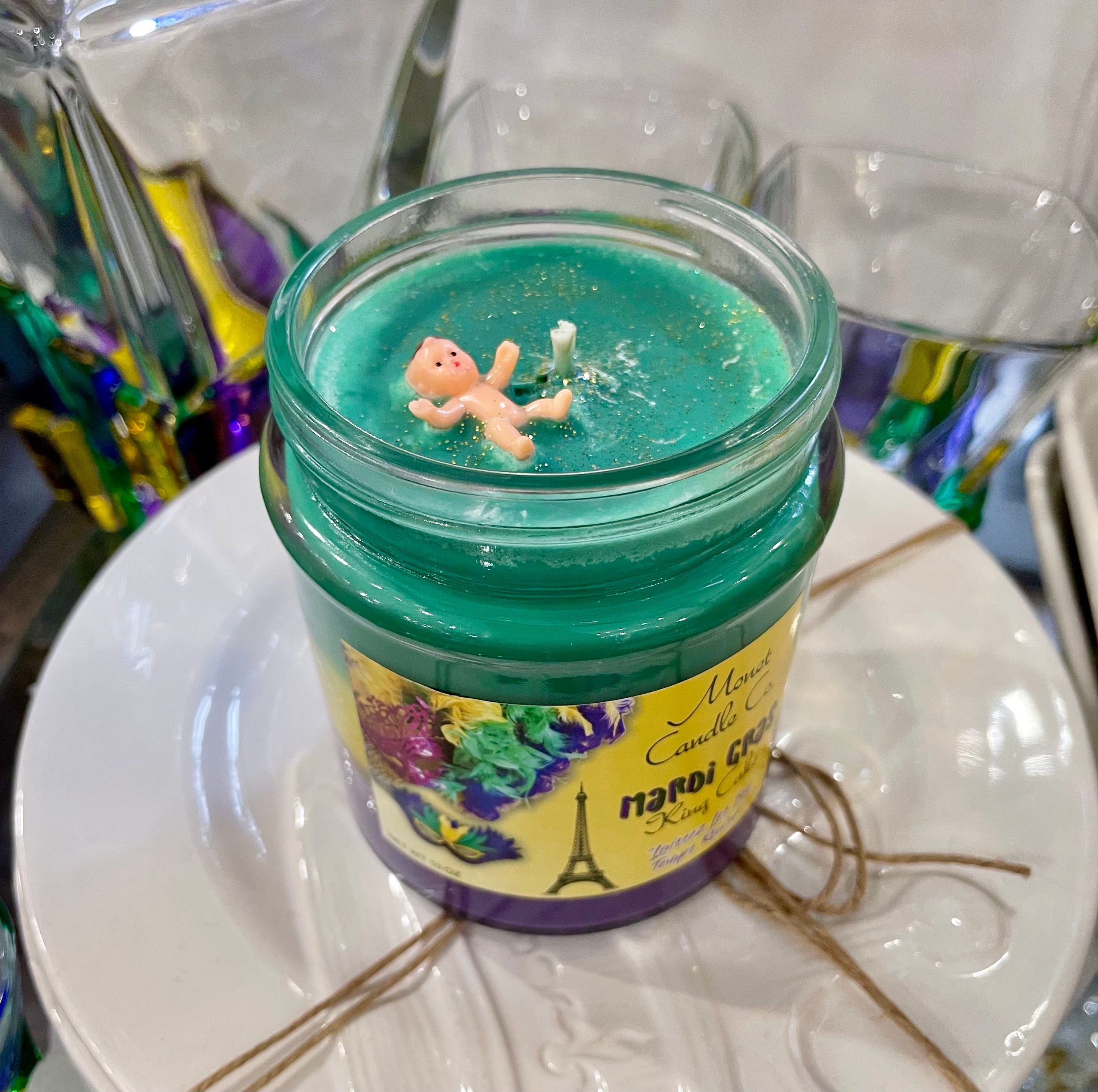 Monet Candle Company Monet Candle Company Mardi Gras King Cake Soy Candle - Little Miss Muffin Children & Home