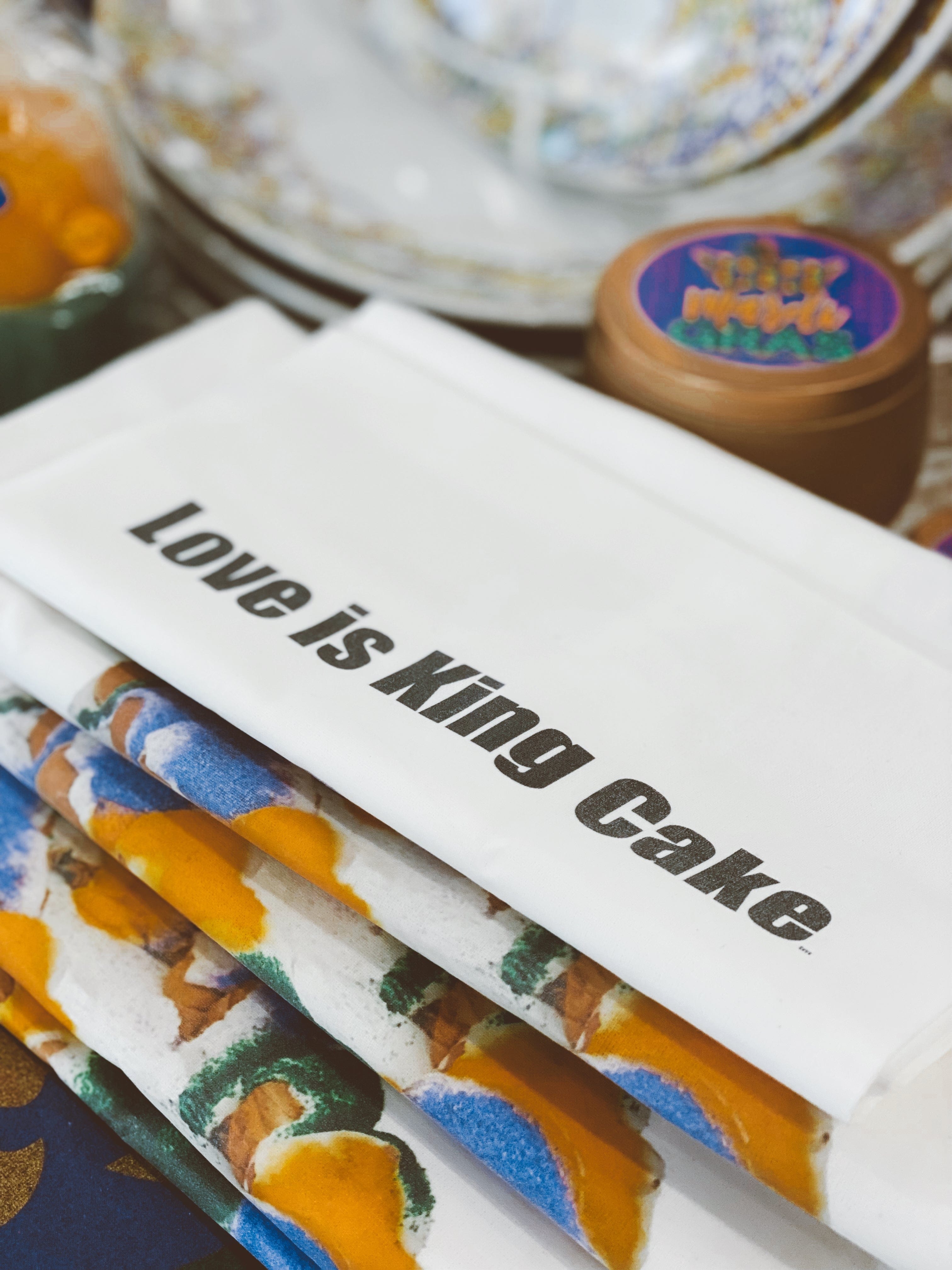 Wearable Vegetables Love Is King Cake Kitchen Towel Little Miss