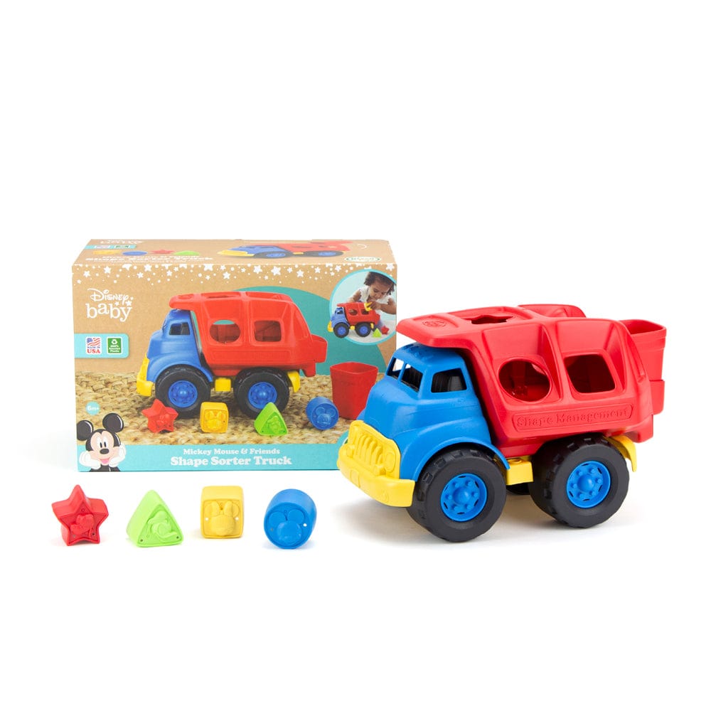 Green Toys DSPTK-1434 Green Toys Mickey Mouse & Friends Shape Sorter Truck - Little Miss Muffin Children & Home