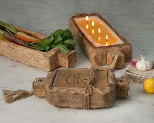 Himalayan Trading Llc Himalayan Trading Driftwood Candle Tray - Little Miss Muffin Children & Home