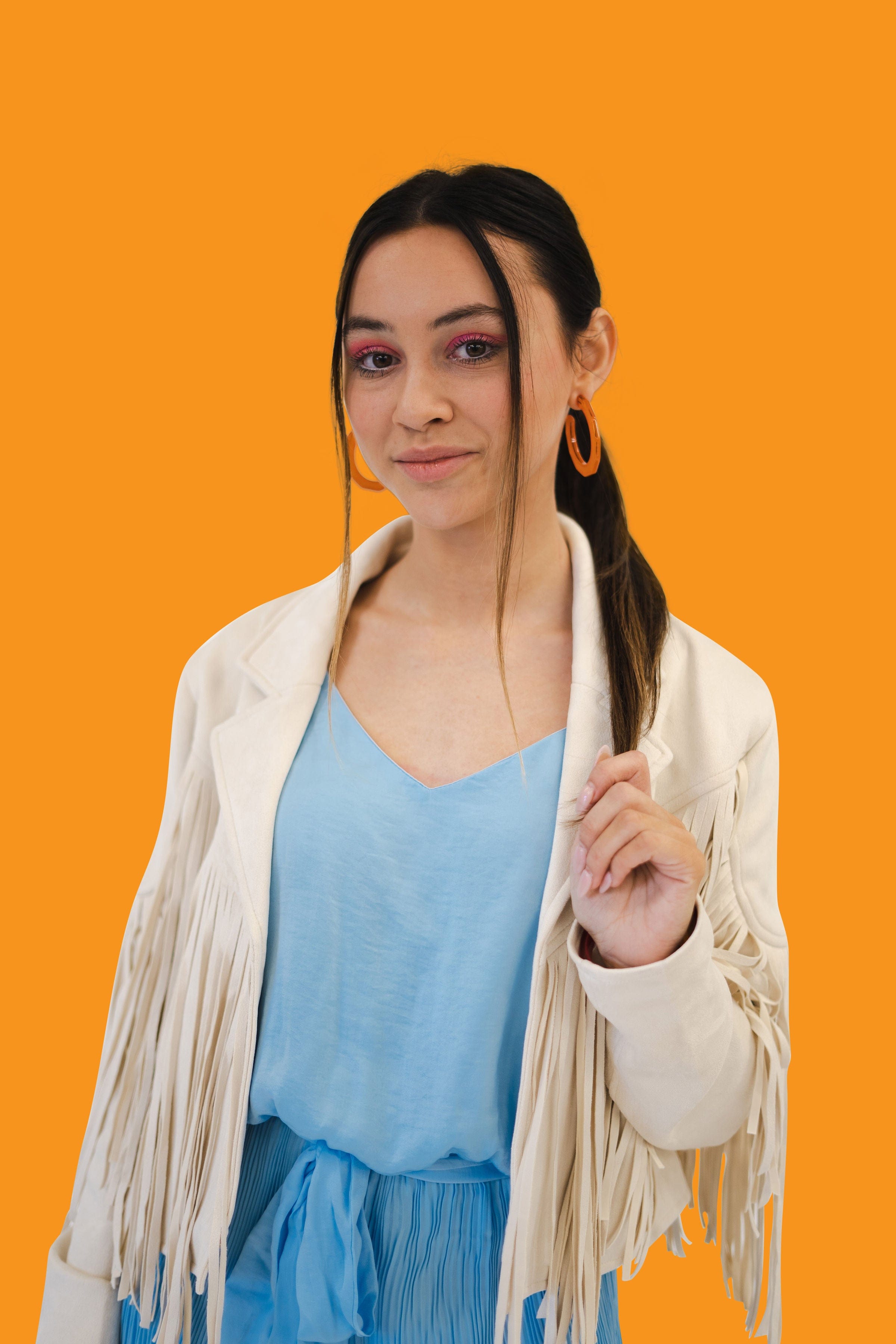 Reverof Reverof Fringe Suede Moto Jacket - Little Miss Muffin Children & Home