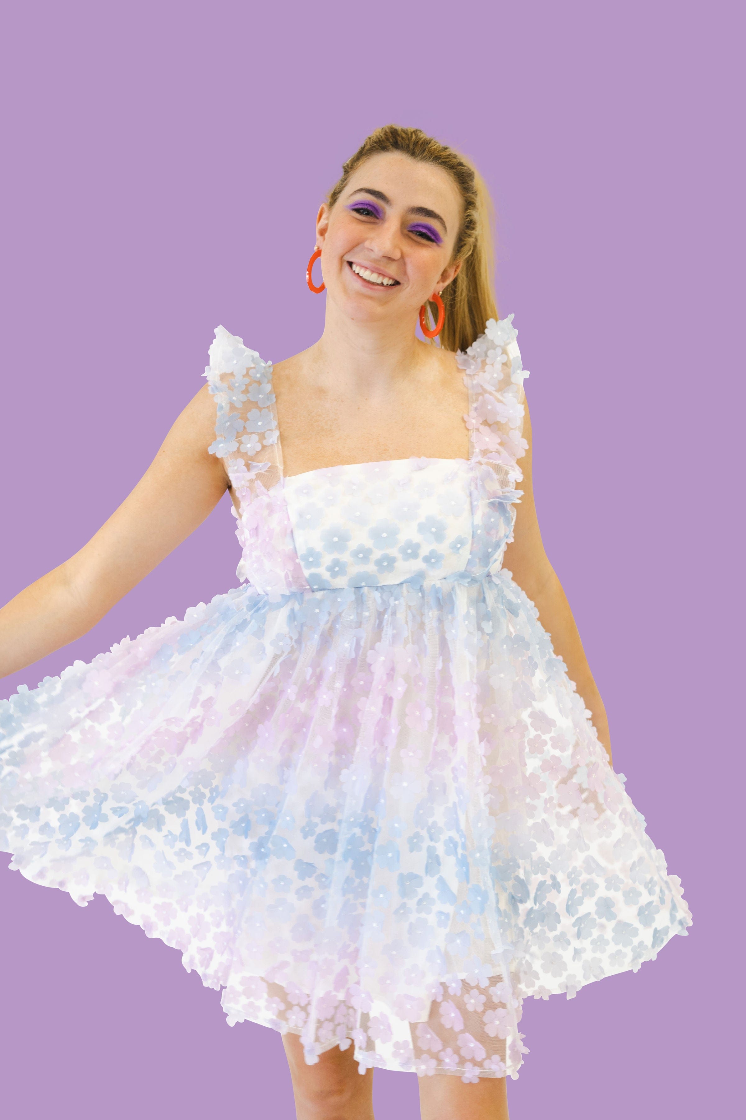floral tulle dresses Storia Floral Tulle Dress