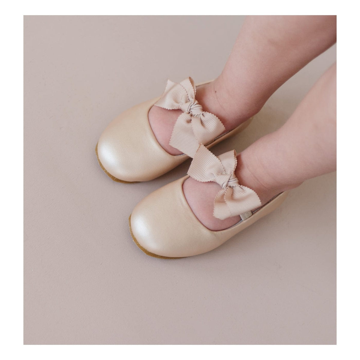 L'Amour Shoes L'Amour Pauline Bow Flats - Little Miss Muffin Children & Home