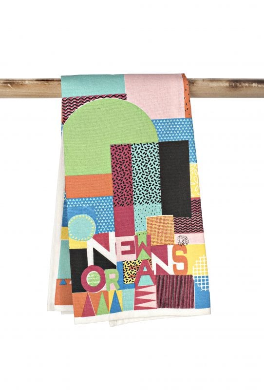 The Parish Line The Parish Line New Orleans Abstract Kitchen Towel - Little Miss Muffin Children & Home