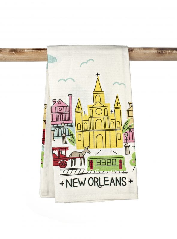 The Parish Line - Colorful Quarter Kitchen Towel - Little Miss Muffin Children & Home