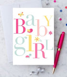 Design with Heart Design with Heart Baby Girl Greeting Card - Little Miss Muffin Children & Home
