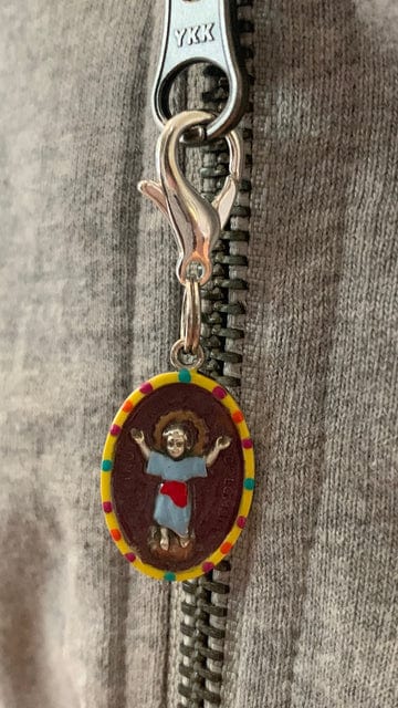 Saints For Sinners Saints For Sinners Divino Nino Hand Painted Medal - Little Miss Muffin Children & Home