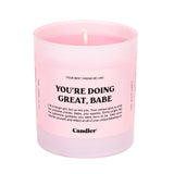 Ryan Porter Ryan Porter You're Doing Great Candle - Little Miss Muffin Children & Home