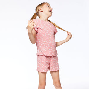 DEUX PAR DEUX Deux Par Deux Printed Short - Little Miss Muffin Children & Home