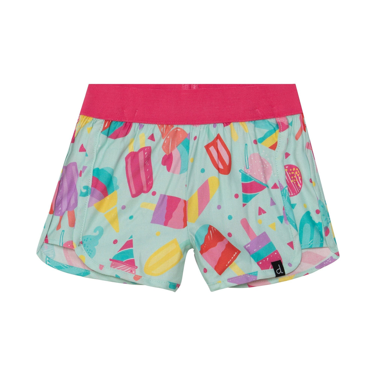 DEUX PAR DEUX Deux Par Deux Printed Short - Little Miss Muffin Children & Home