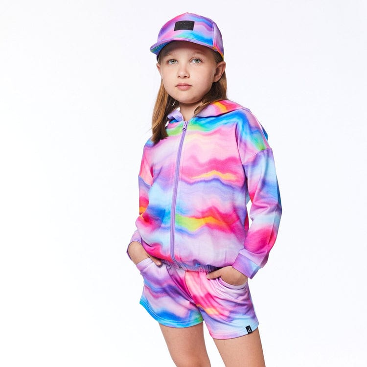 DEUX PAR DEUX Deux Par Deux Printed Hooded Vest - Little Miss Muffin Children & Home