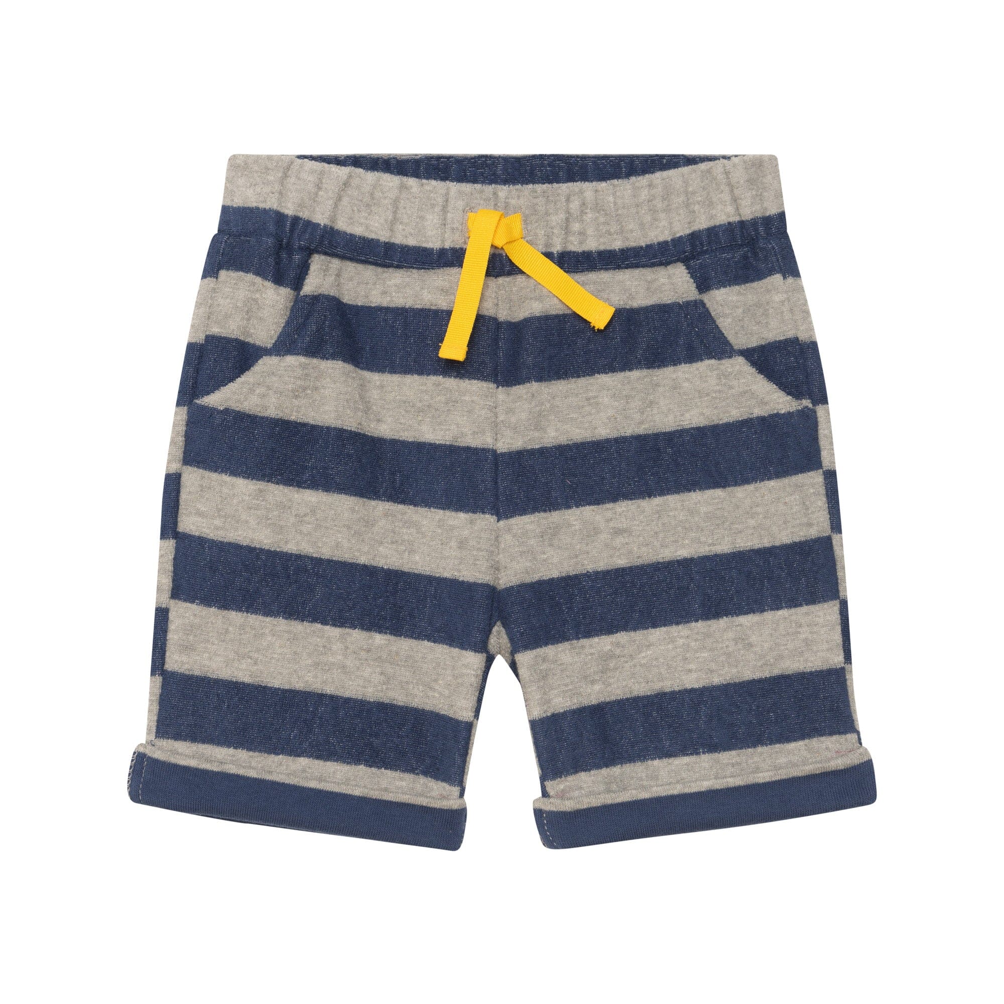 DEUX PAR DEUX Deux Par Deux Terry Cloth Stripe Short - Little Miss Muffin Children & Home