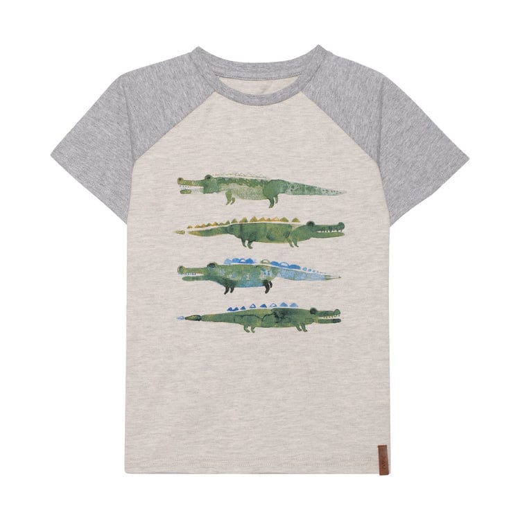 DEUX PAR DEUX Deux Par Deux Jersey Raglan Sleeve Tee - Little Miss Muffin Children & Home