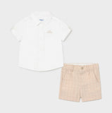 Mayoral - Mayoral Linen Dress Shorts Set for Baby Boy - Little Miss Muffin Children & Home