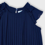Mayoral Mayoral Girl’s Pleated Dress - Little Miss Muffin Children & Home
