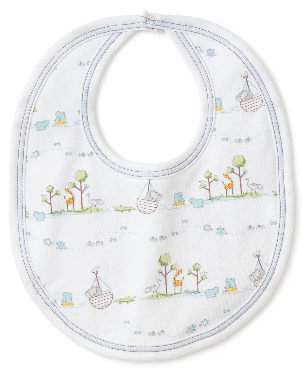 Kissy Kissy Kissy Kissy Noah's Print Bib - Little Miss Muffin Children & Home