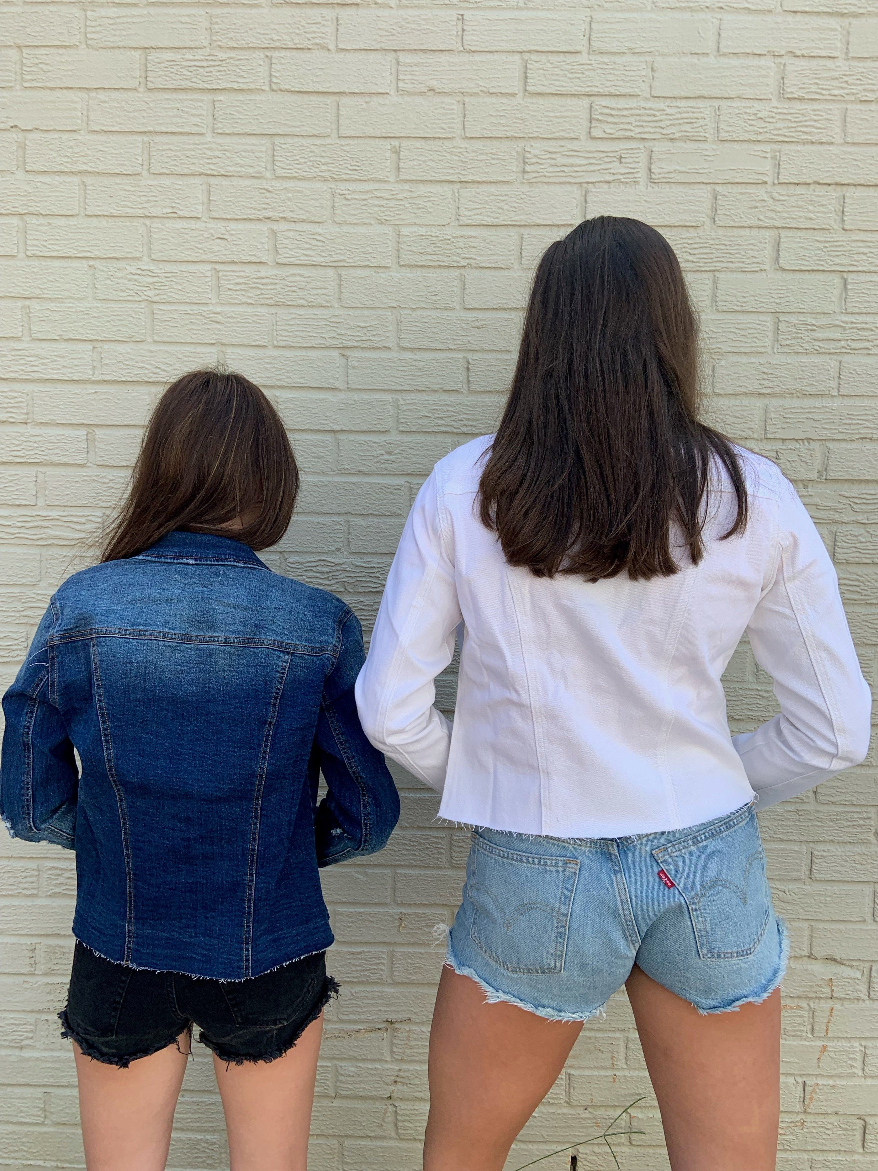 J. Jill J. Jill Contemporary Denim Jacket - Little Miss Muffin Children & Home