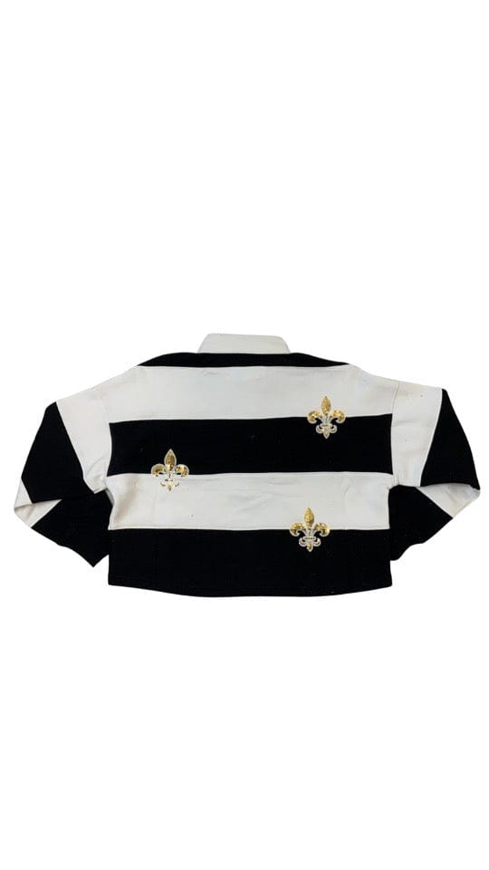 SPK - Sparkle City Sparkle City Fleur de Lis Rugby Polo - Little Miss Muffin Children & Home