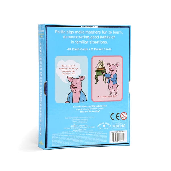 eeBoo eeBoo Good Manners Conversation Cards - Little Miss Muffin Children & Home