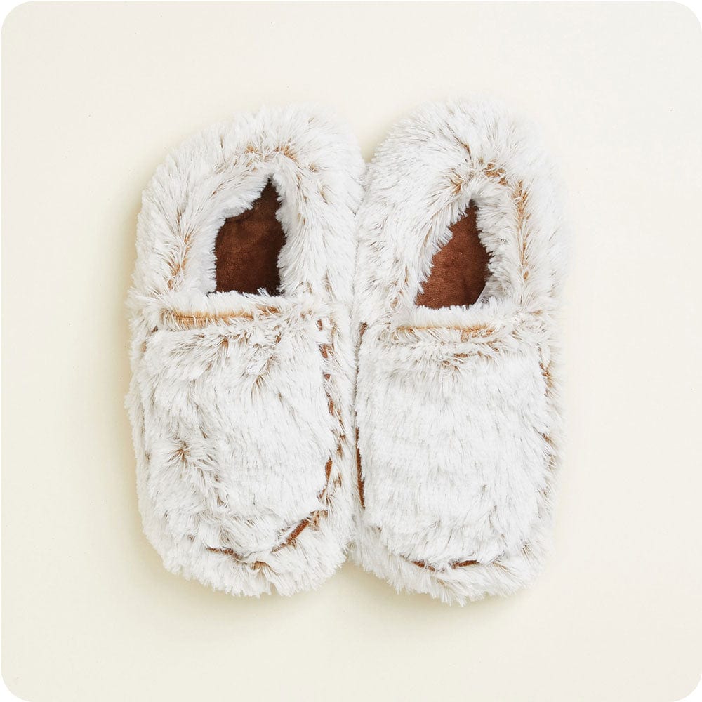 ITX - Intelex Usa / Warmies Warmies Marshmallow Brown Slippers - Little Miss Muffin Children & Home
