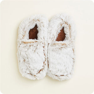 ITX - Intelex Usa / Warmies Warmies Marshmallow Brown Slippers - Little Miss Muffin Children & Home