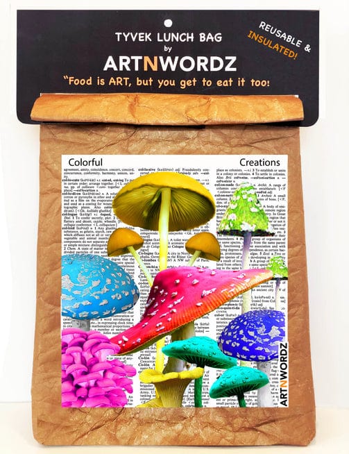 Artnwordz Artnwordz Festive Funghi Lunch Bag - Little Miss Muffin Children & Home