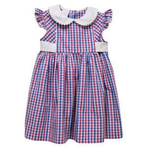 Vive La Fete Vive La Fete Plaid Girls Dress - Little Miss Muffin Children & Home