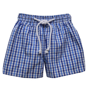 Vive La Fete Vive La Fete Plaid Swimtrunks - Little Miss Muffin Children & Home