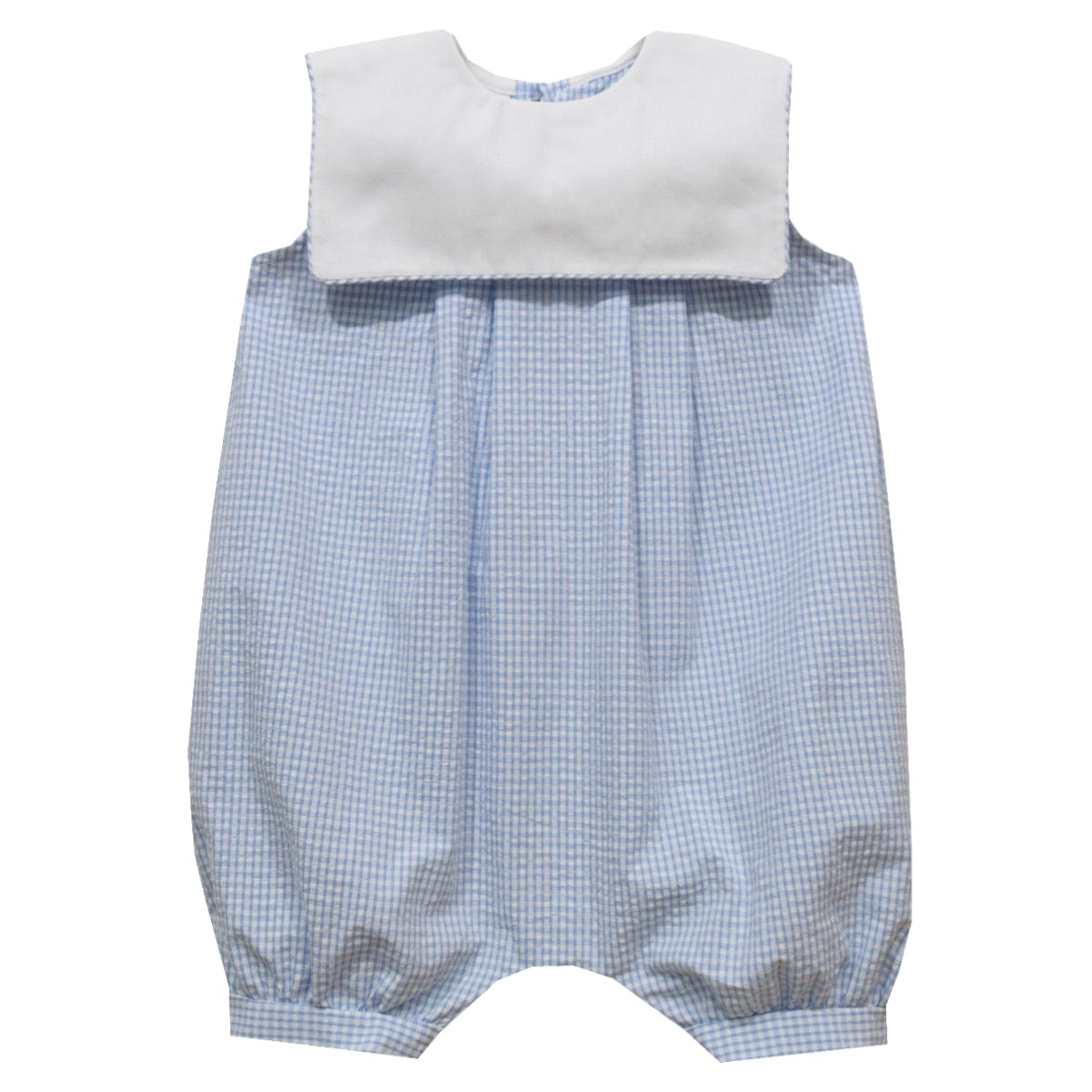 Vive La Fete Vive La Fete Check Seersucker Sleeveless Long Bubble - Little Miss Muffin Children & Home