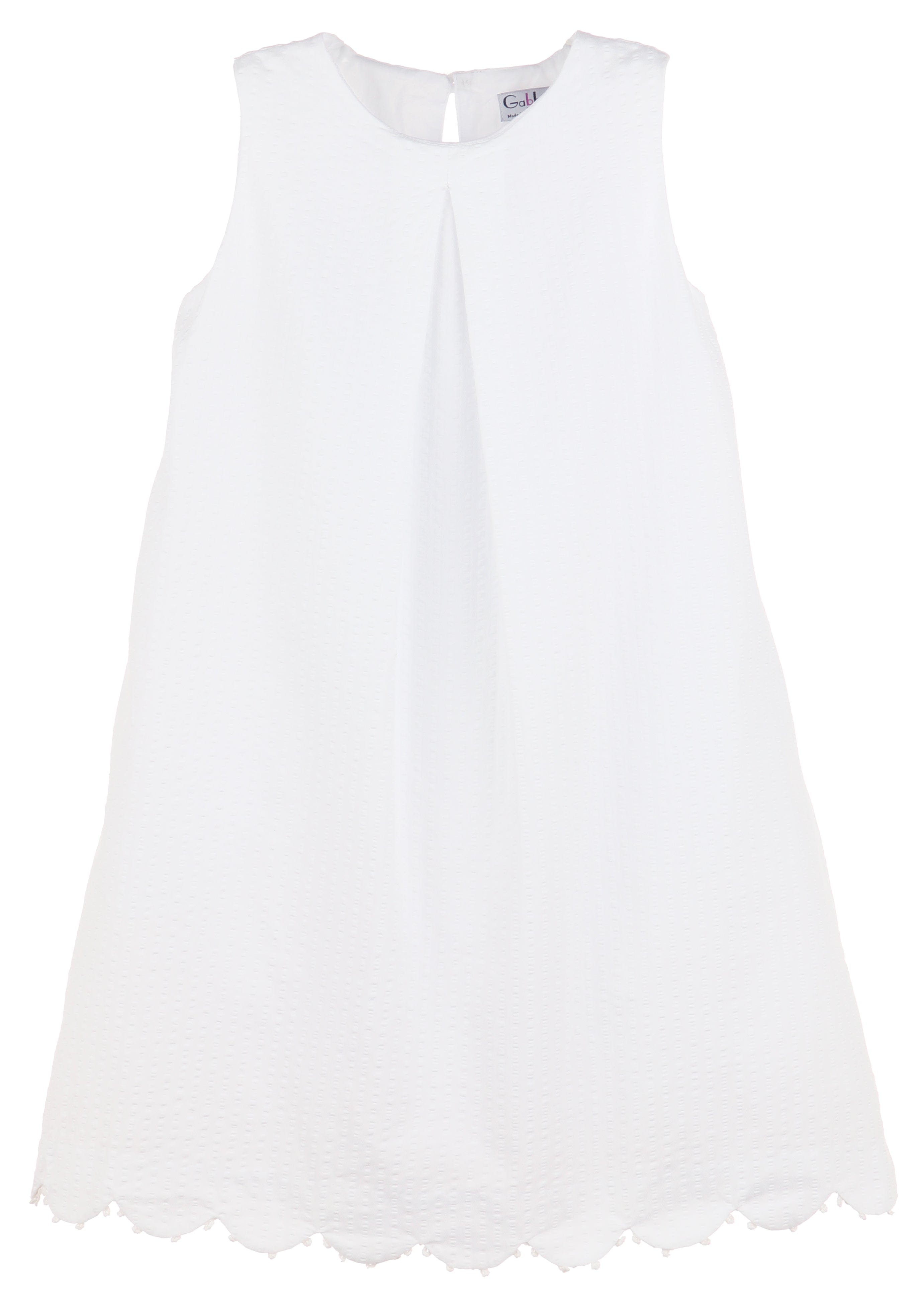 Casero Casero Scalloped Swing Dress - Little Miss Muffin Children & Home